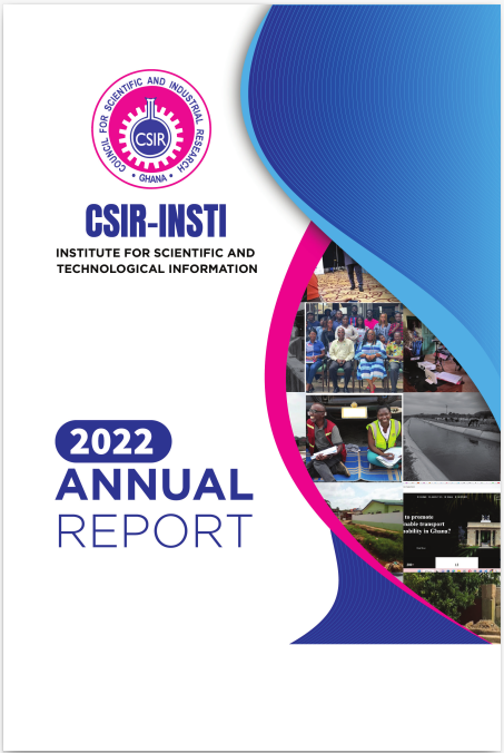 CSIR - INSTI ANNUAL REPORT 2022