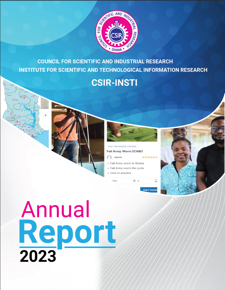 CSIR - INSTI ANNUAL REPORT 2023